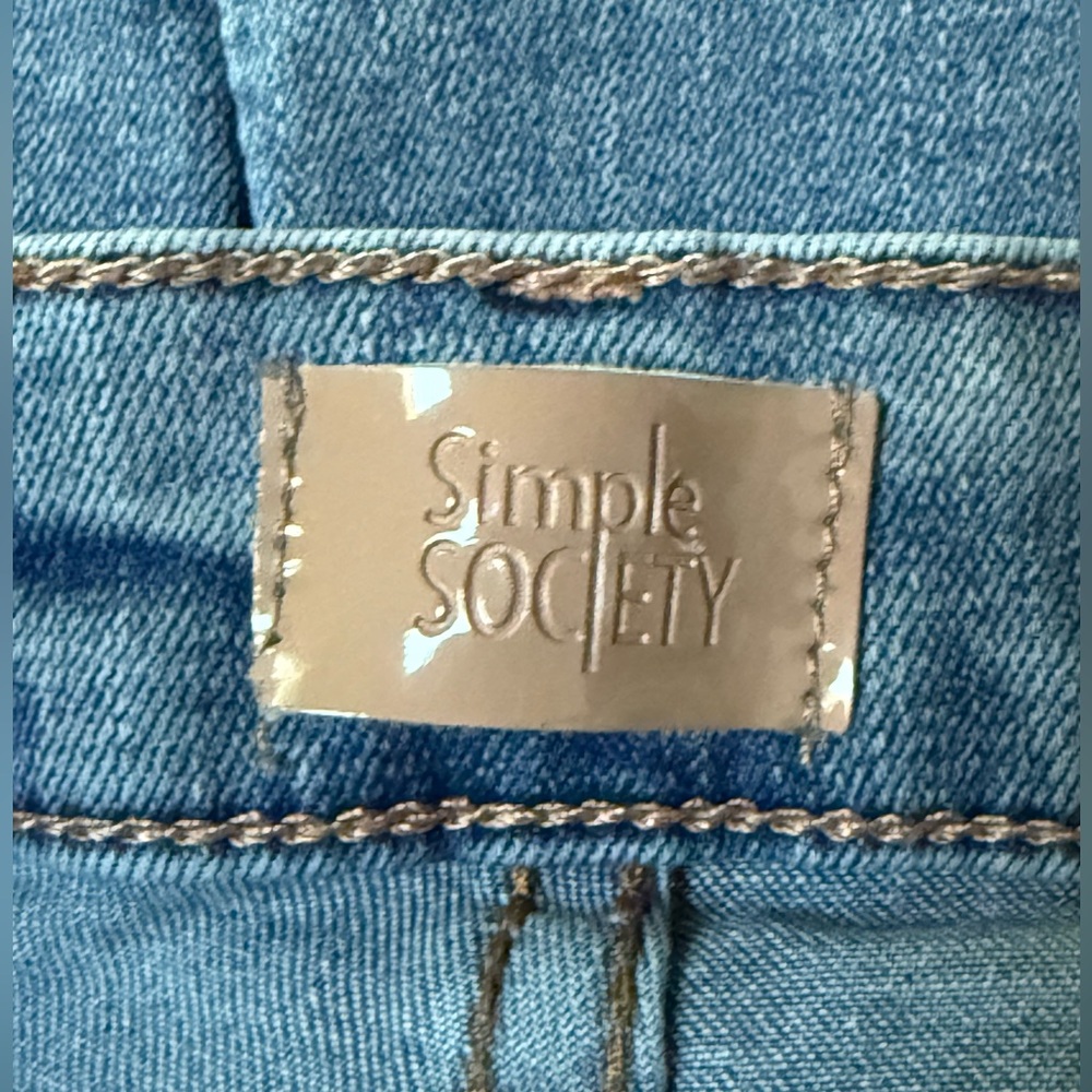 SIMPLE SOCIETY Flare Jeans. Size 9/29 - Picture 5 of 6